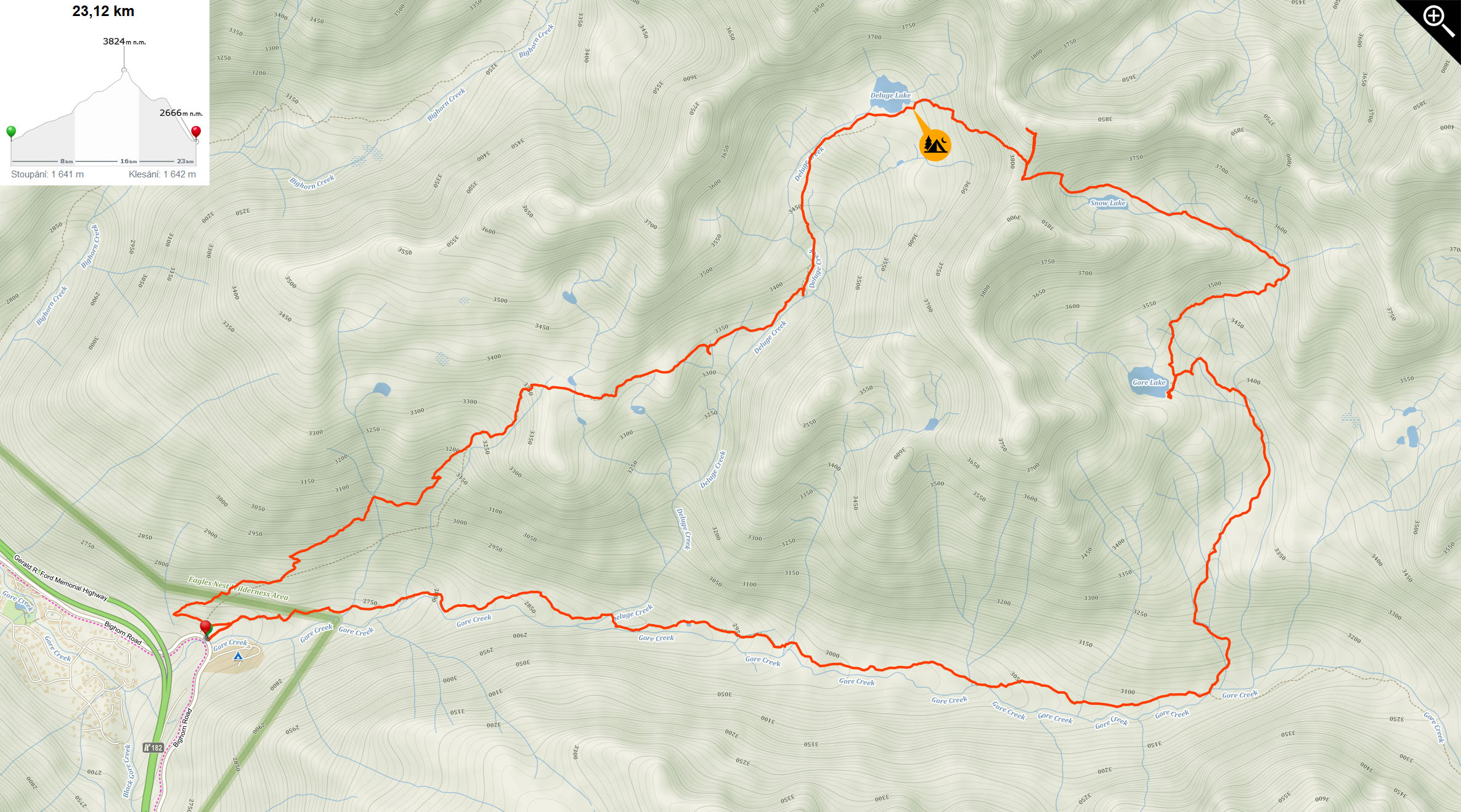 Mapa traily